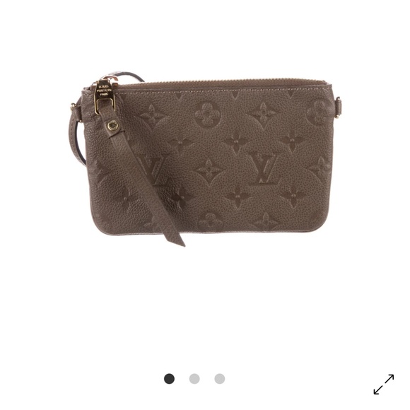 Louis Vuitton LV Monogram Empreinte Leather Wristlet - Picture 6 of 10
